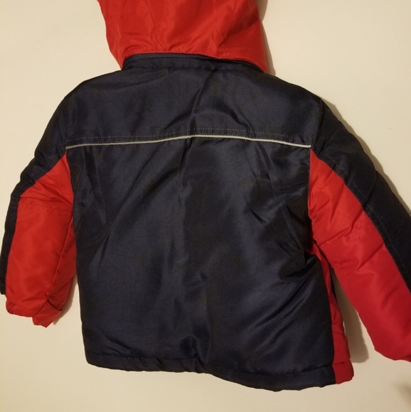 MSRP $75 Marvel Spiderman Boy's Tonal Print Jacket